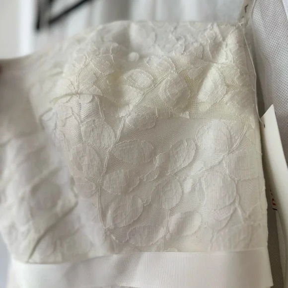 Galina Mermaid Wedding Dress 6P NWT Style 7WG3381 Lace Detail - Picture 4 of 14